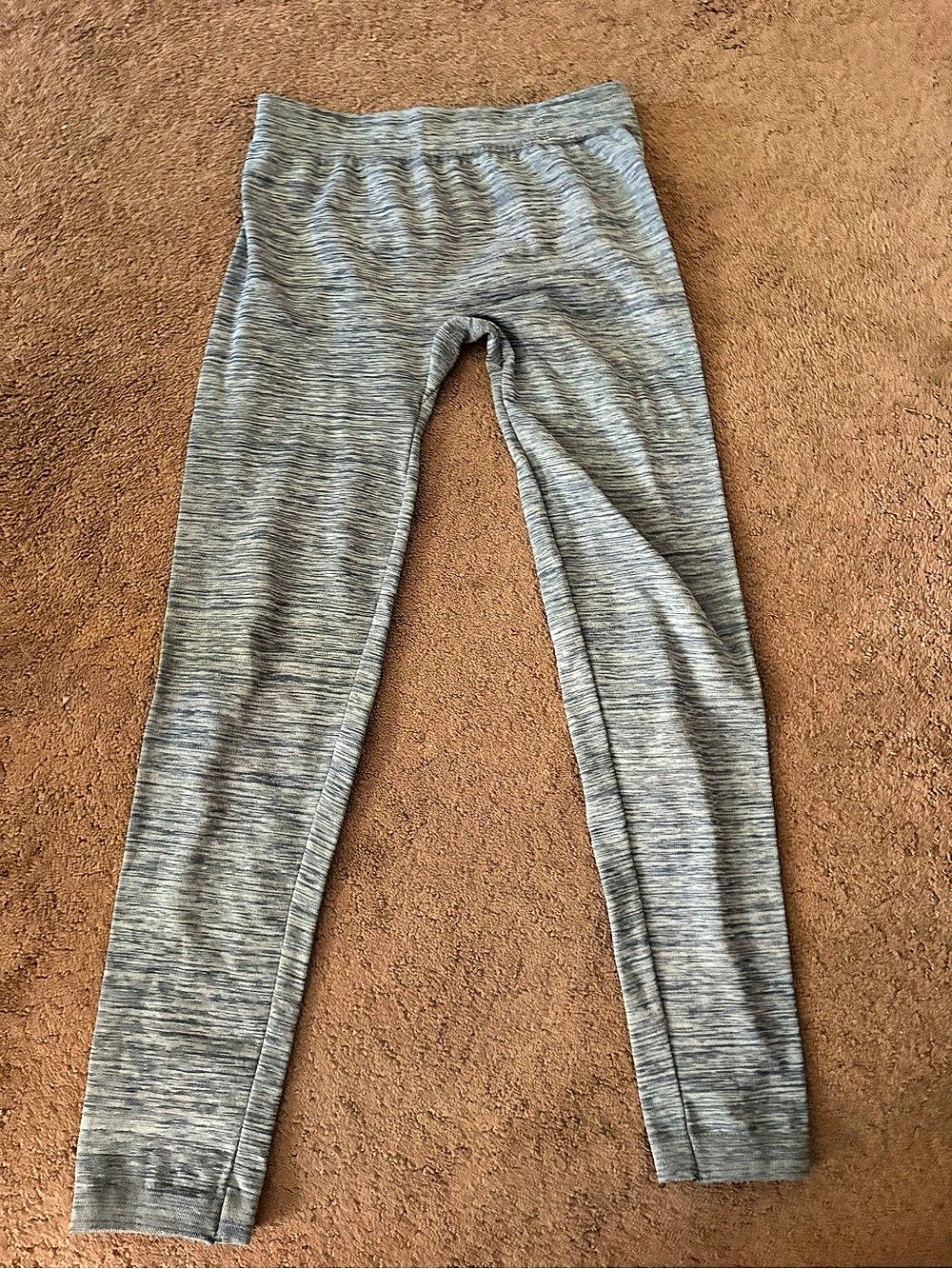 Ardene Gray Abstract Leggings Size Medium/Large Like New